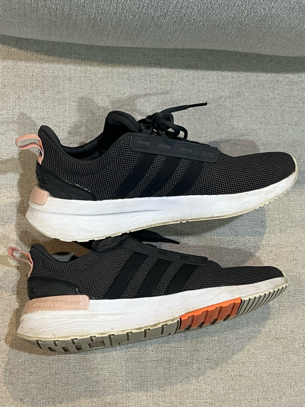 Adidas Running Racer Cloudfoam Sneakers Size 7